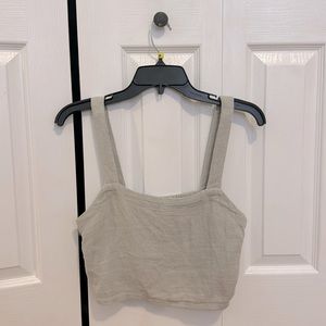 Madewell Tan Size: M Tank Crop Top